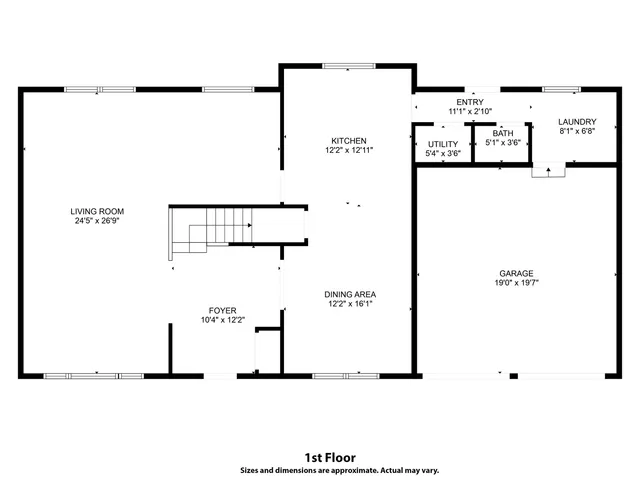 a picture of a floor plan