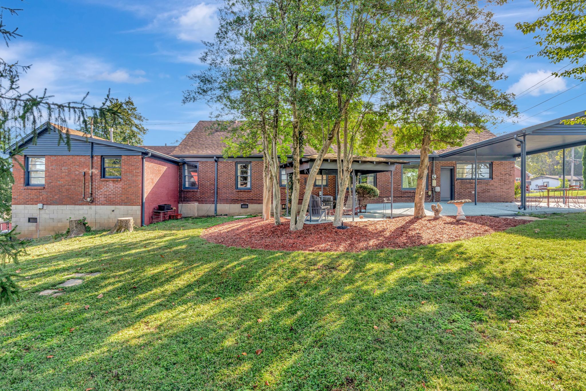 305 Connell Street Springfield, TN 37172 - Photo 46 of 46 front view of a house with a yard table and chairs