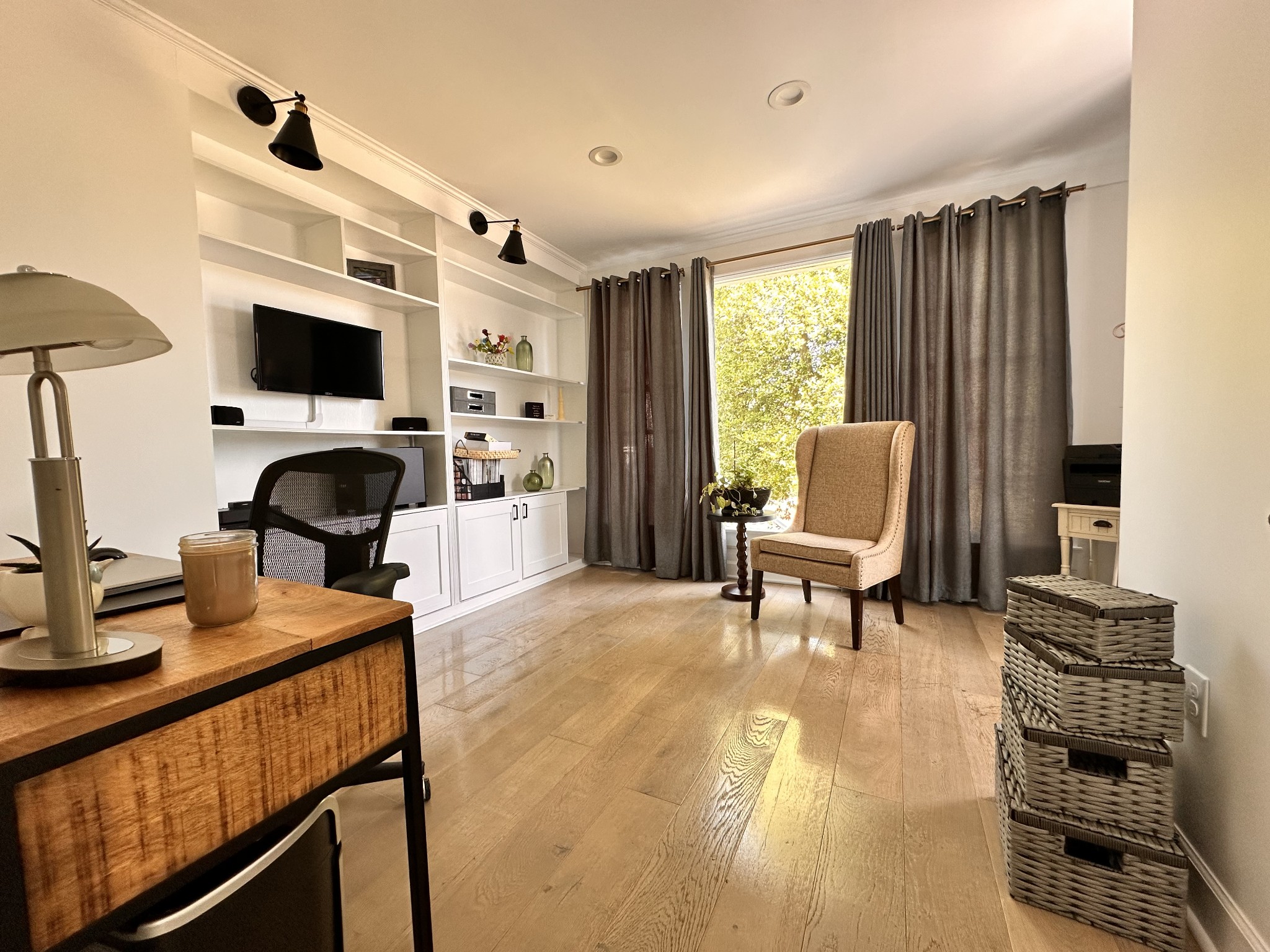 305 Connell Street Springfield, TN 37172 - Photo 6 of 46 a living room with furniture and a flat screen tv