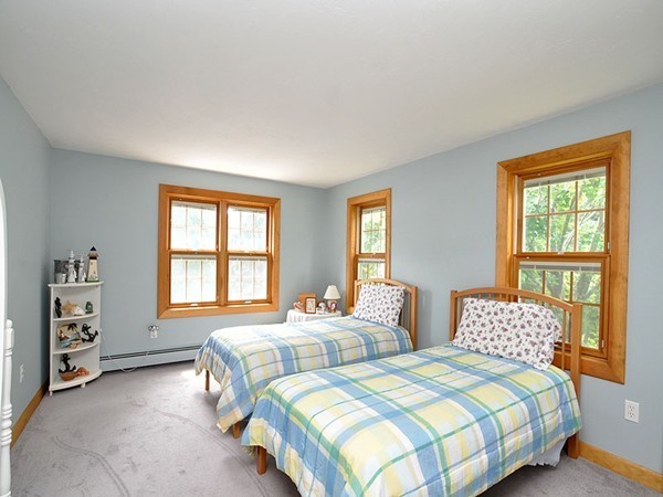 22 Hudson Road Stow, MA 01775 - Photo 20 of 28 a bedroom with two beds and a large window