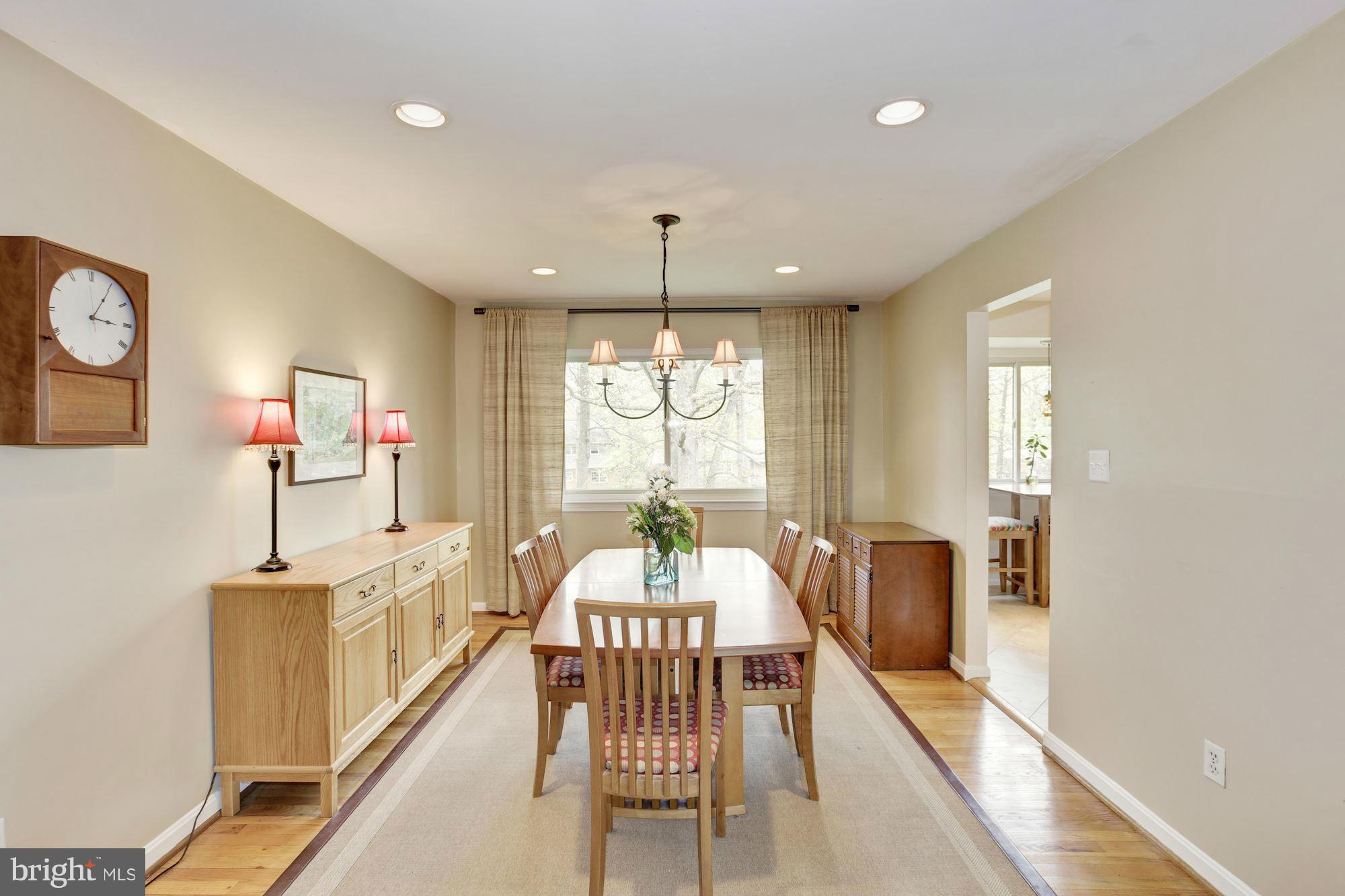 6007 Roxbury Avenue Springfield, VA 22152 - Photo 7 of 30 Formal dining room with recessed lighting