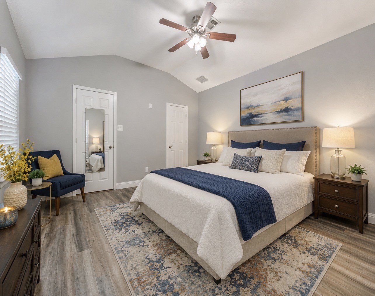 3610 Cross Green Lane Spring, TX 77373 - Photo 10 of 15 Master bedroom virtually staged