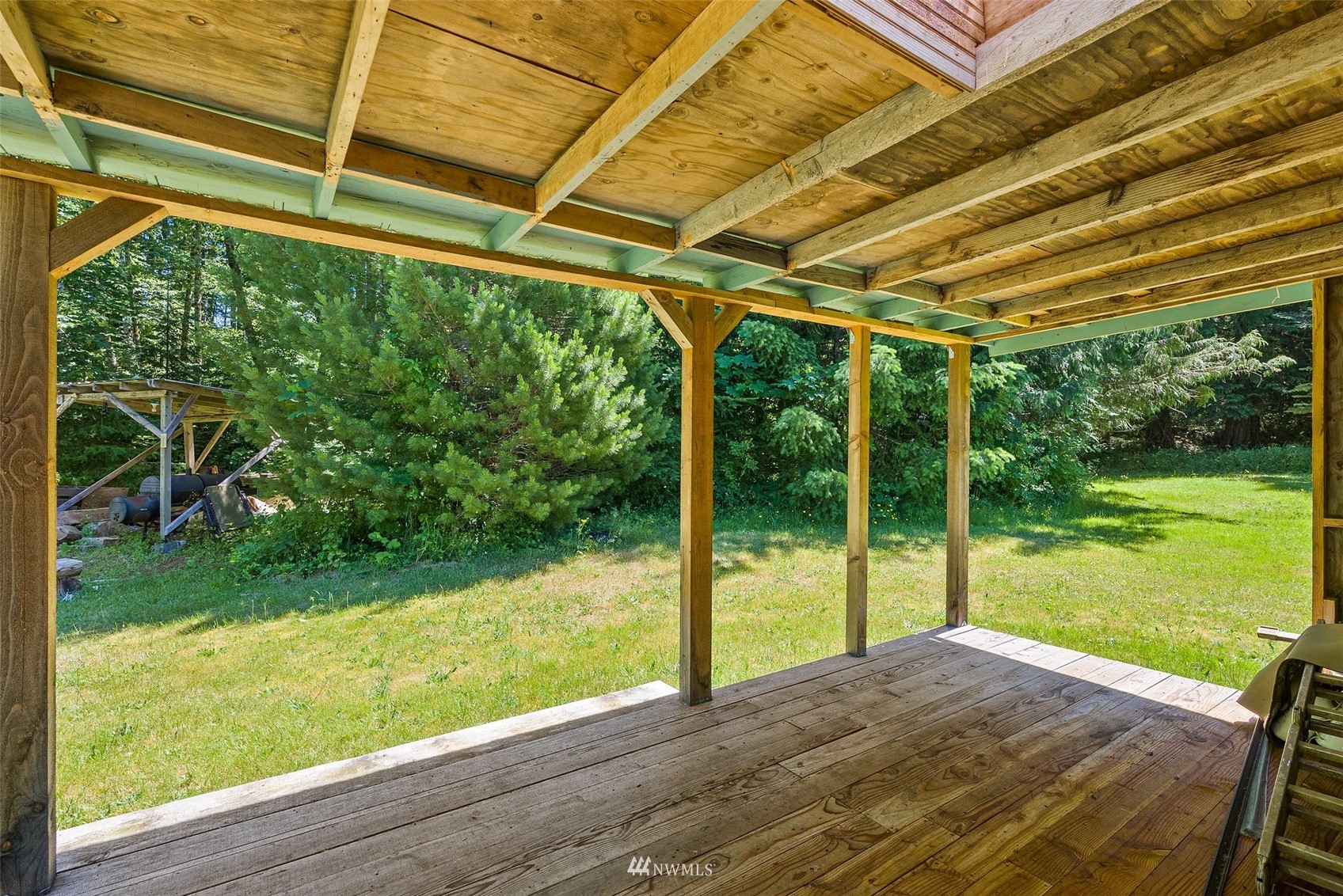 2158 Cispus Road Randle, WA 98377 - Photo 21 of 36 a view of a backyard