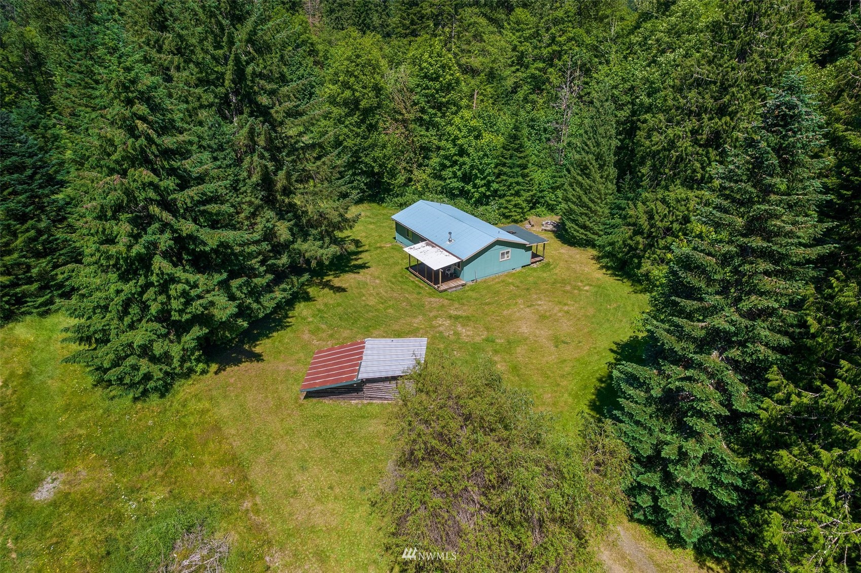 2158 Cispus Road Randle, WA 98377 - Photo 4 of 36 a view of a tree in a yard