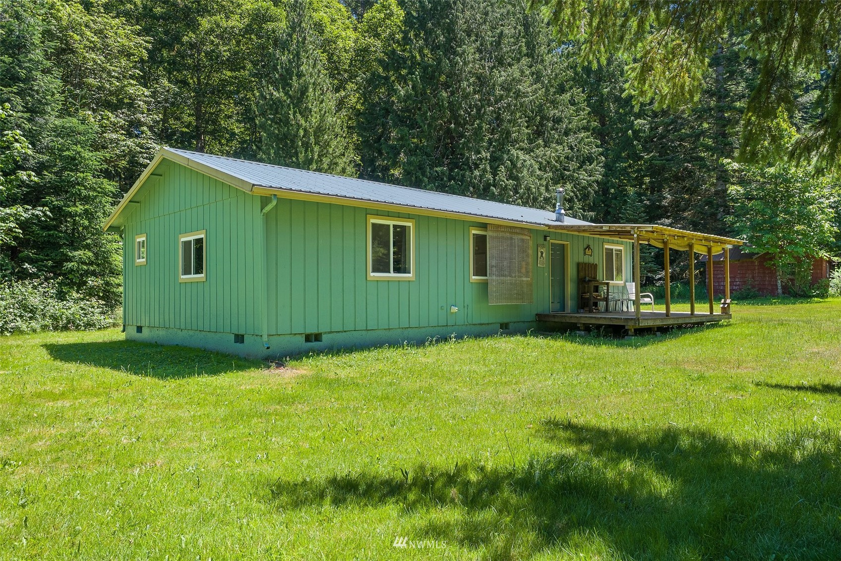 2158 Cispus Road Randle, WA 98377 - Photo 5 of 36 a view of a house with a backyard