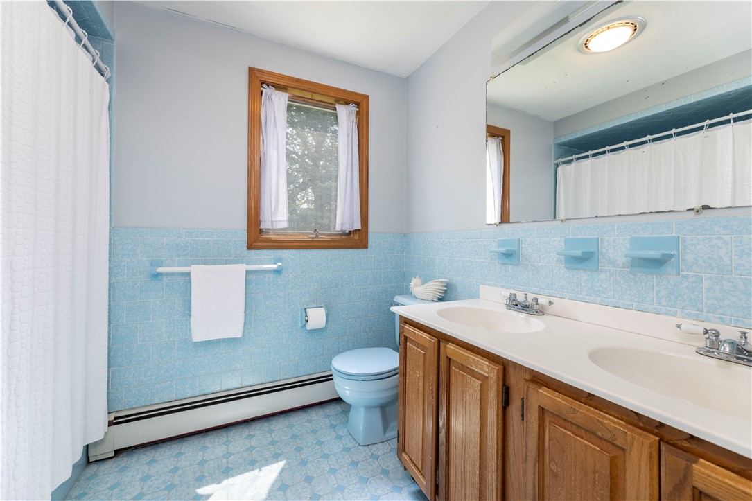48 Montauk Road Narragansett, RI 02882 - Photo 9 of 16 Full Bath on First Floor with double sinks
