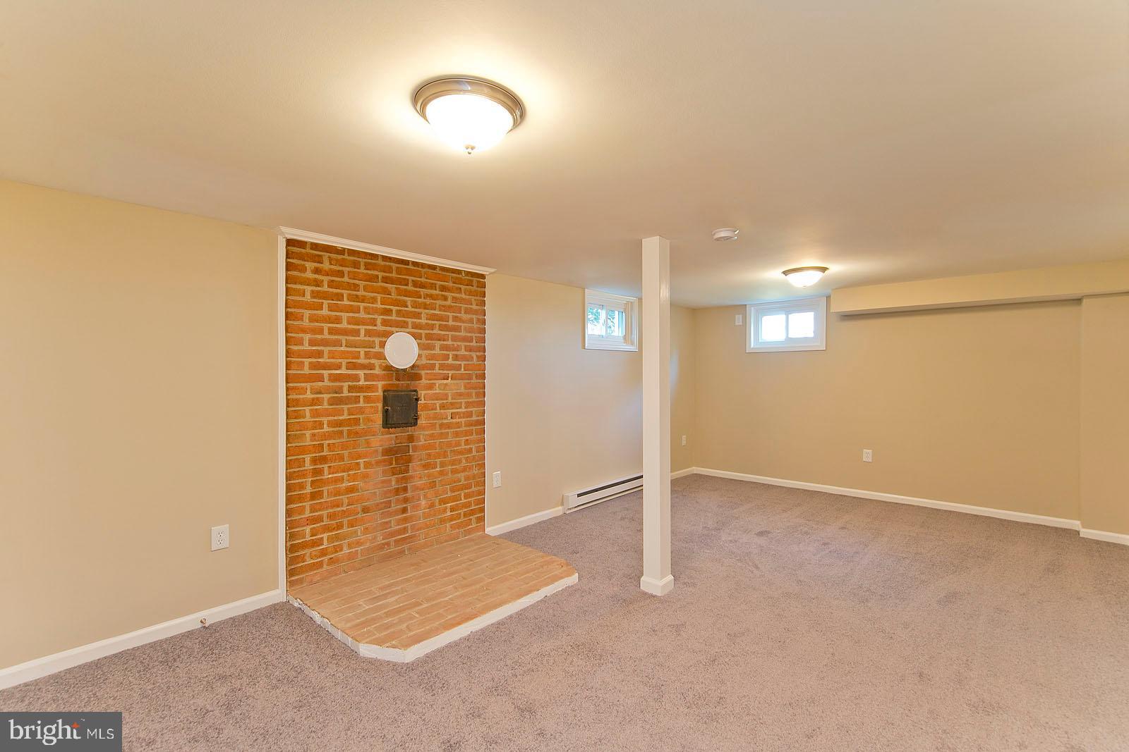 2110 Apple Pie Ridge Road Winchester, VA 22603 - Photo 7 of 48 Basement family room with flue for wood stove