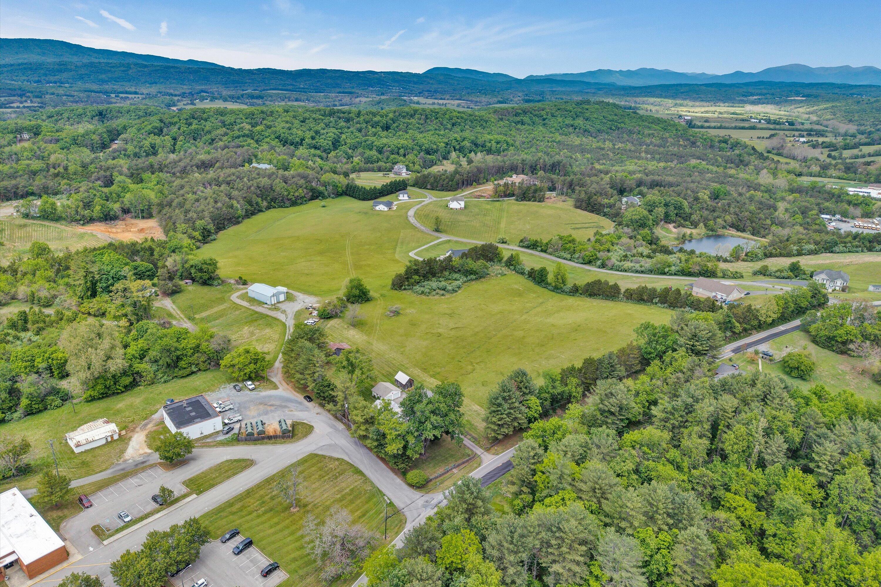 341 Springwood Road Fincastle, VA 24090 - Photo 6 of 55 an aerial view of residential houses with outdoor space