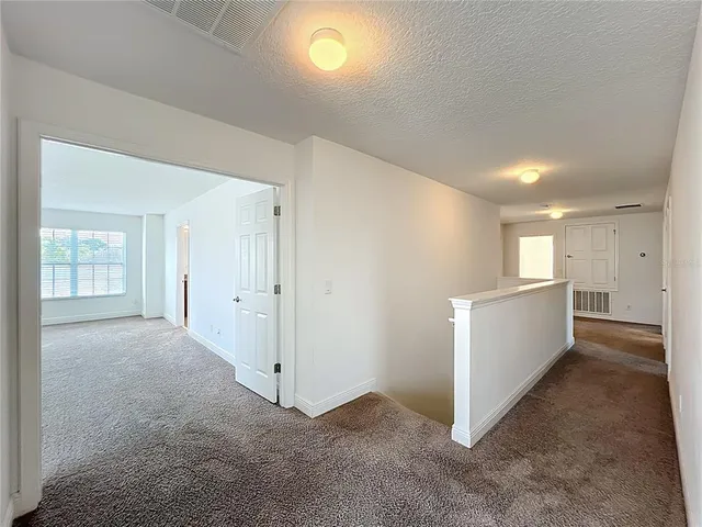 a view of a livingroom with an empty space
