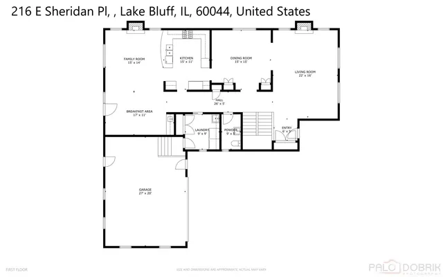 $1,749,000 | 216 East Sheridan Place, Lake Bluff, IL 60044