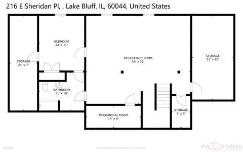 $1,749,000 | 216 East Sheridan Place, Lake Bluff, IL 60044