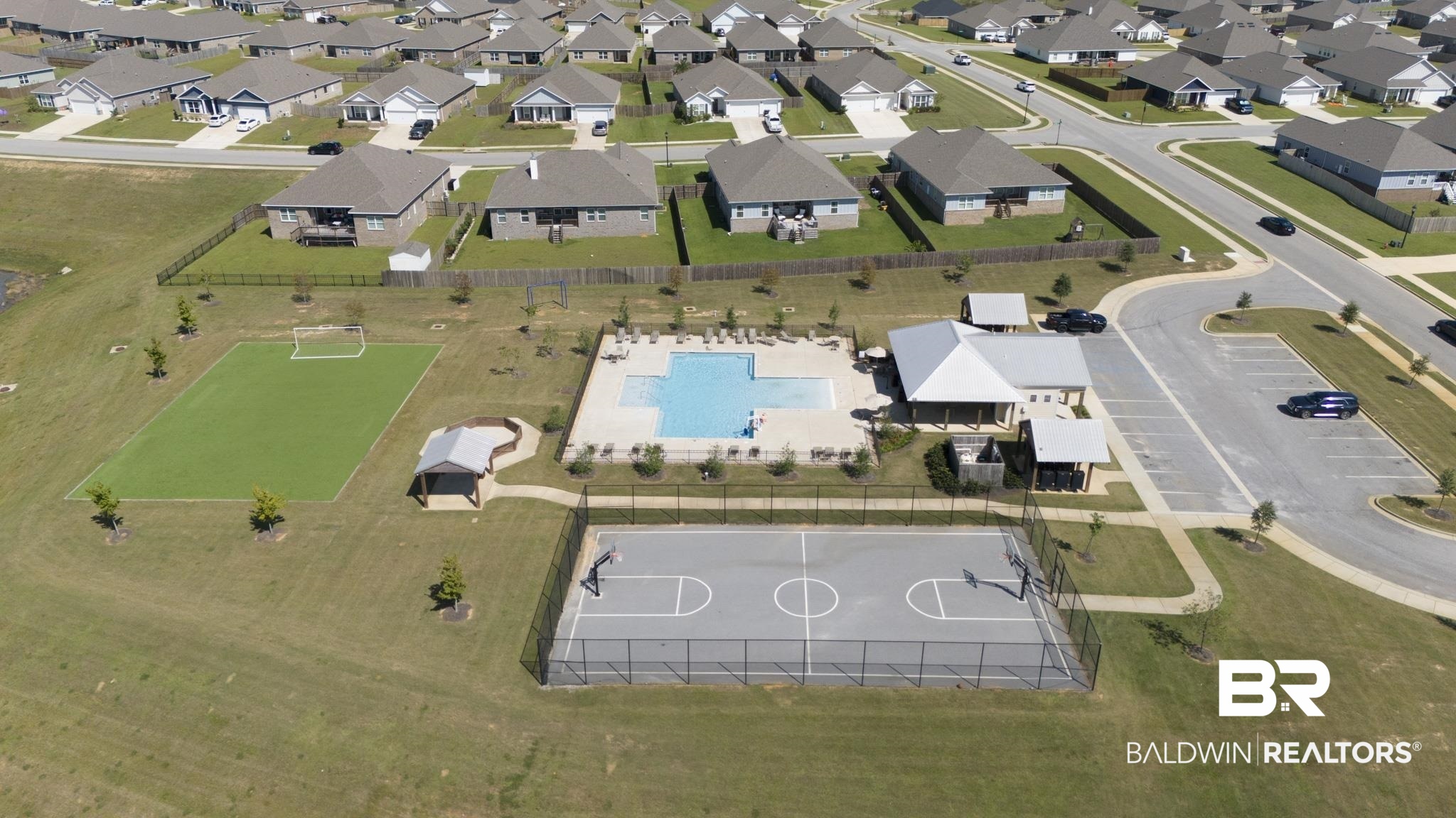 13887 Antler Hl Road Daphne, AL 36527 - Photo 45 of 50 View of property location featuring a pool and nearby suburban area