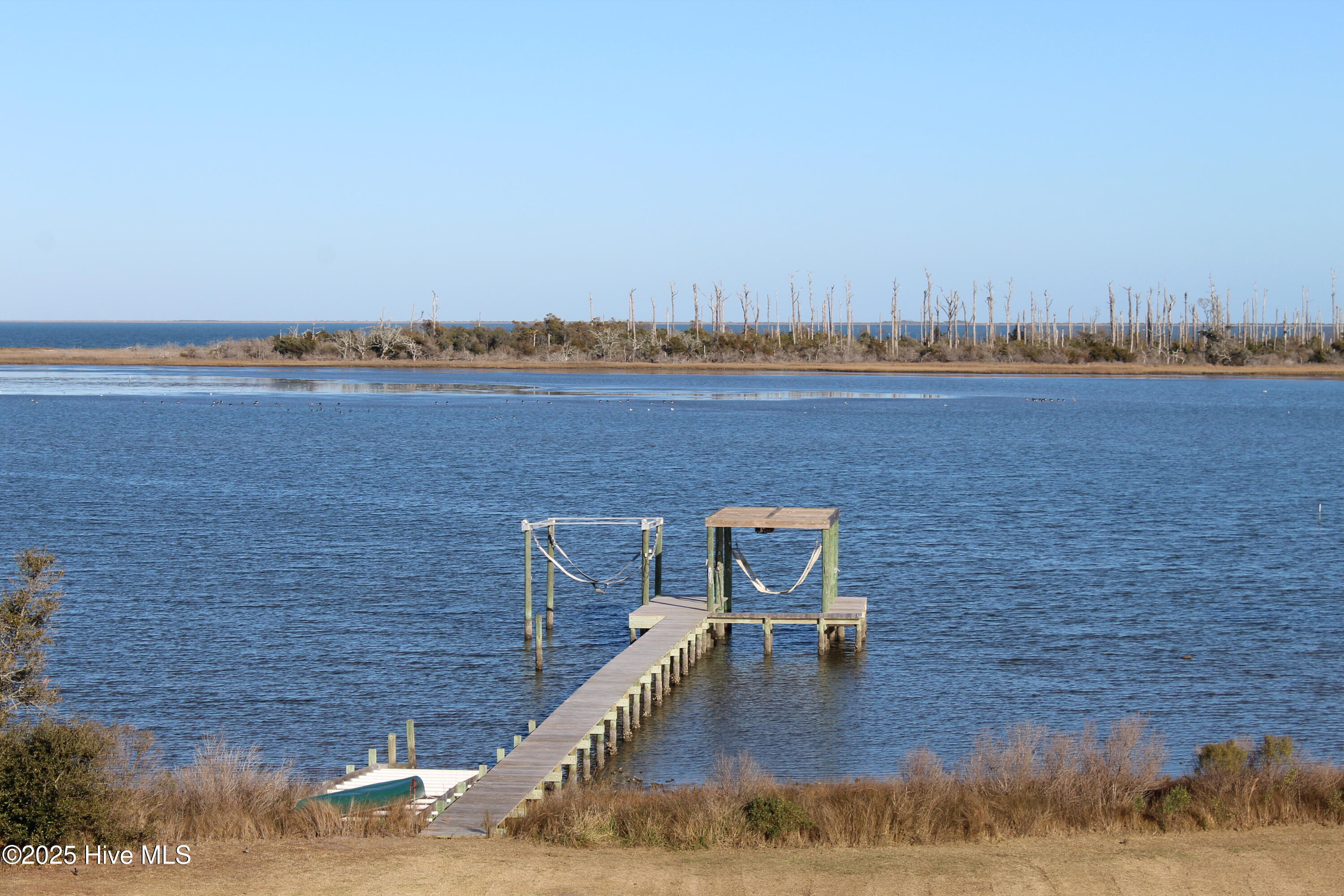 180 Taylor Road Marshallberg, NC 28553 - Photo 34 of 35 View of Dock