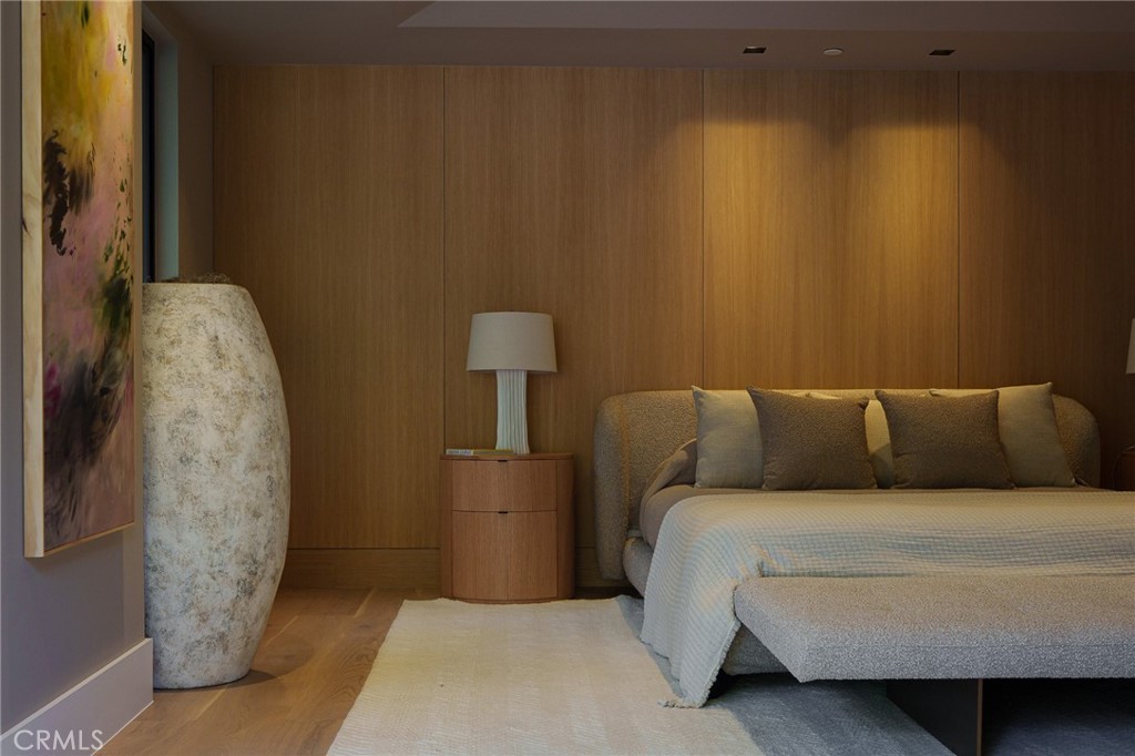 3187 Oakdell Road Studio City, CA 91604 - Photo 42 of 63 a large bedroom with a bed and a table in it