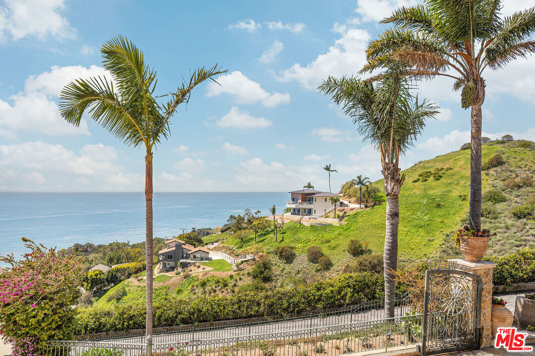 4440 Encinal Canyon Road, Unit GH Malibu, CA 90265 - Photo 2 of 16 a view of a palm tree next to a yard