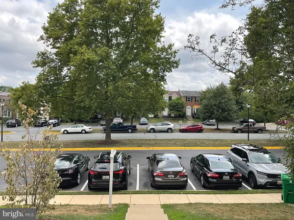a view of swimming pool with lawn chairs and plants