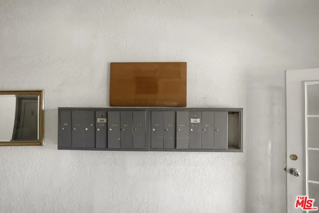 a view of a balcony with a tree