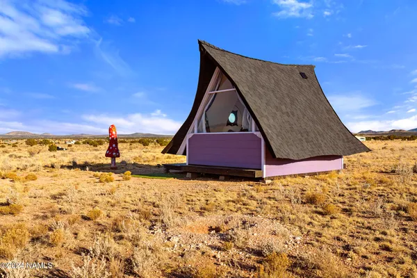 a view of a house with a outdoor space