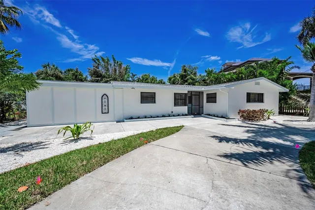 a view of house with yard