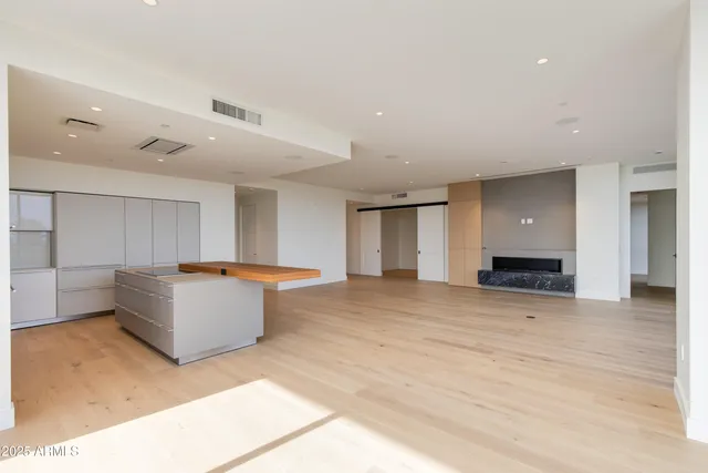 a living room with a couch and a flat screen tv