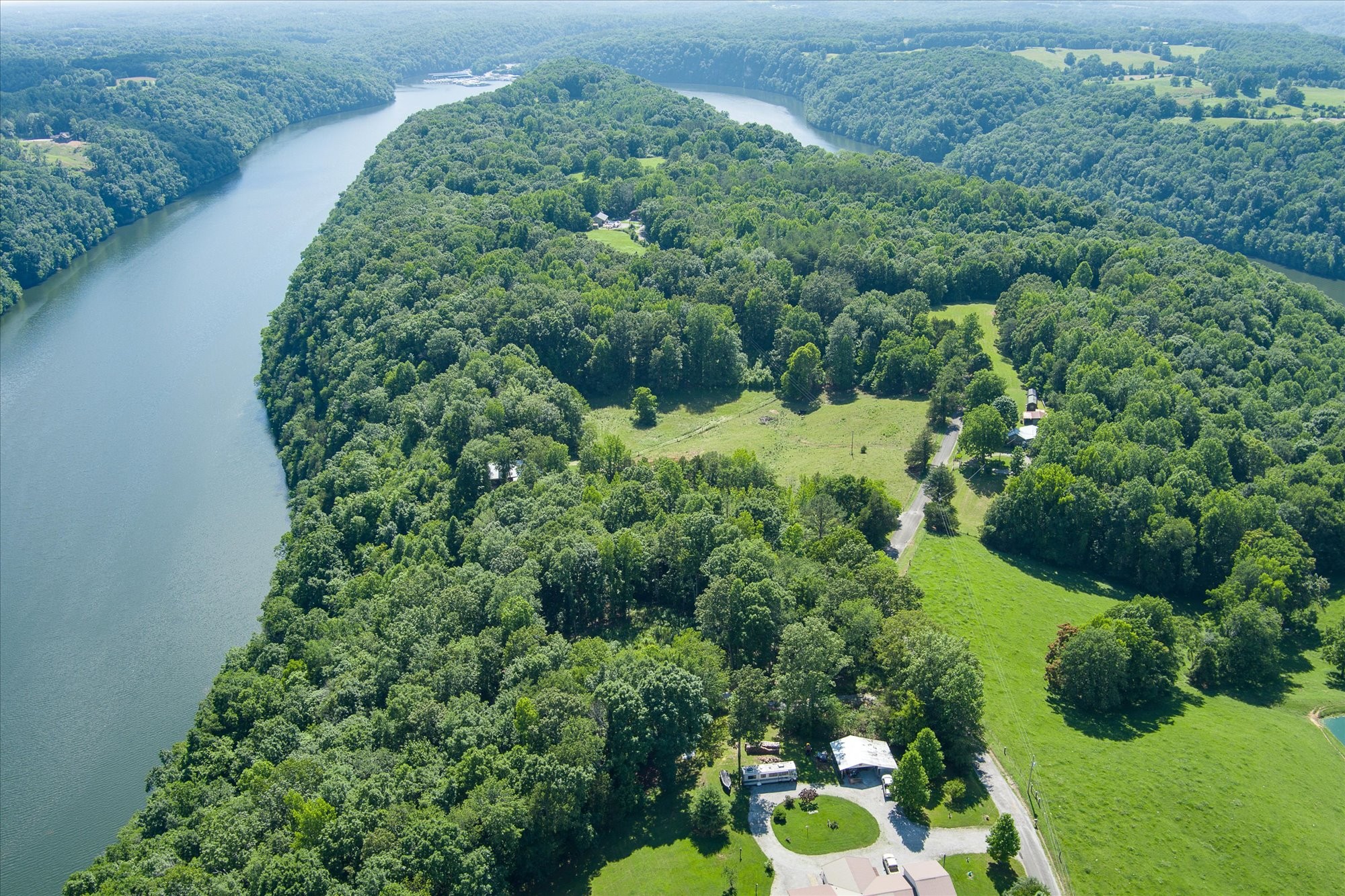 689 Pates Ford Road Walling, TN 38587 - Photo 10 of 10 an aerial view of a house with a yard