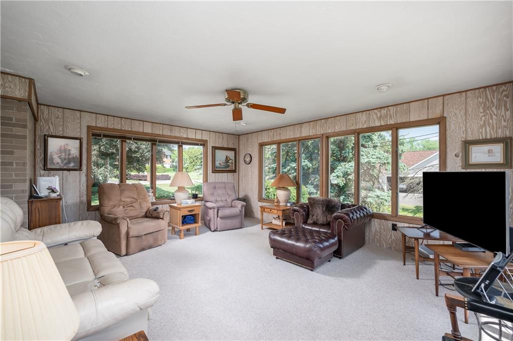 109 Hillcrest Road Renfrew, PA 16053 - Photo 6 of 30 a living room with furniture and large windows