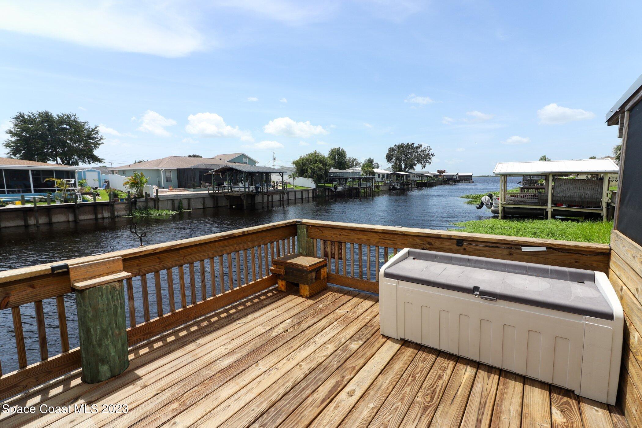 834 Egret Road Cocoa, FL 32926 - Photo 52 of 85 41023997-052-Dock_Alt_View