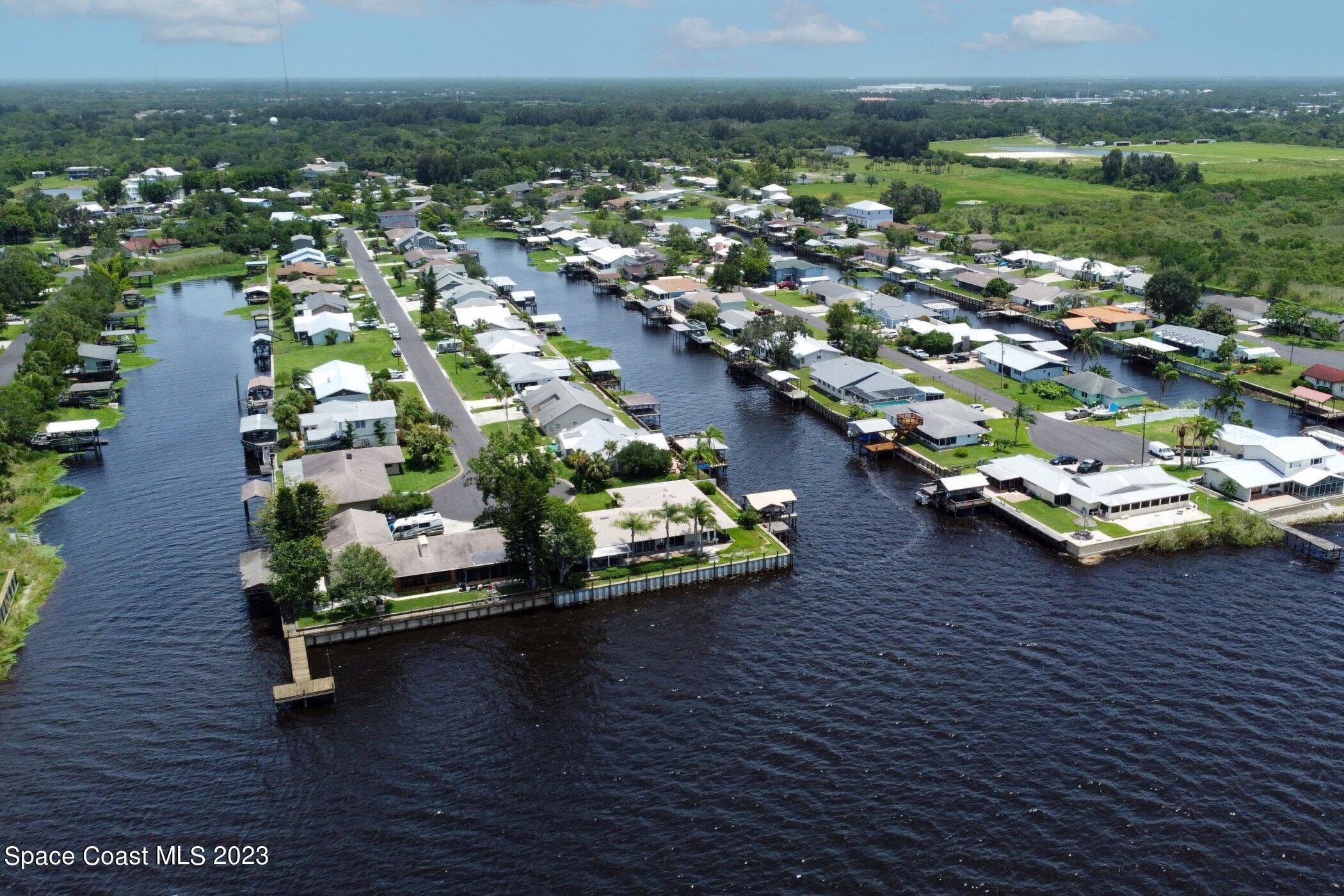 834 Egret Road Cocoa, FL 32926 - Photo 77 of 85 41023997-077-Elevated_View