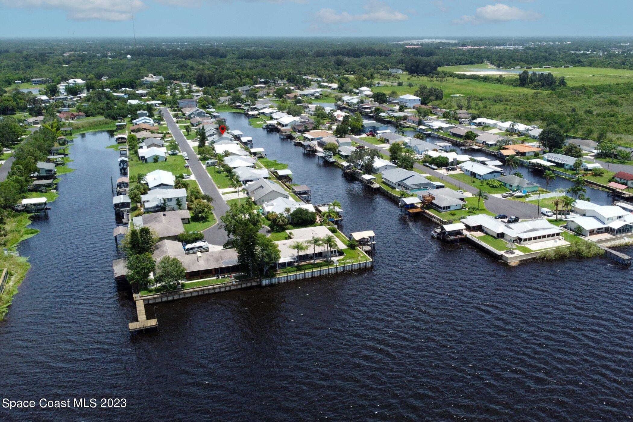 834 Egret Road Cocoa, FL 32926 - Photo 78 of 85 41023997-078-Elevated_View