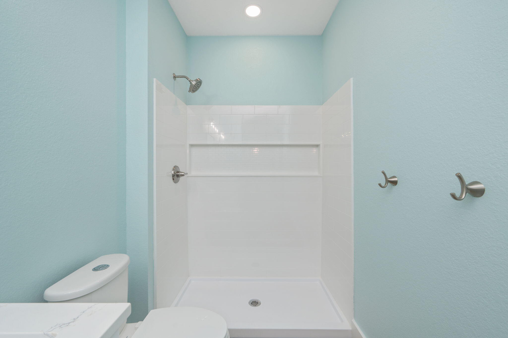 3504 Plympton Road Laurel Hill, FL 32567 - Photo 38 of 62 a bathroom with a shower and toilet