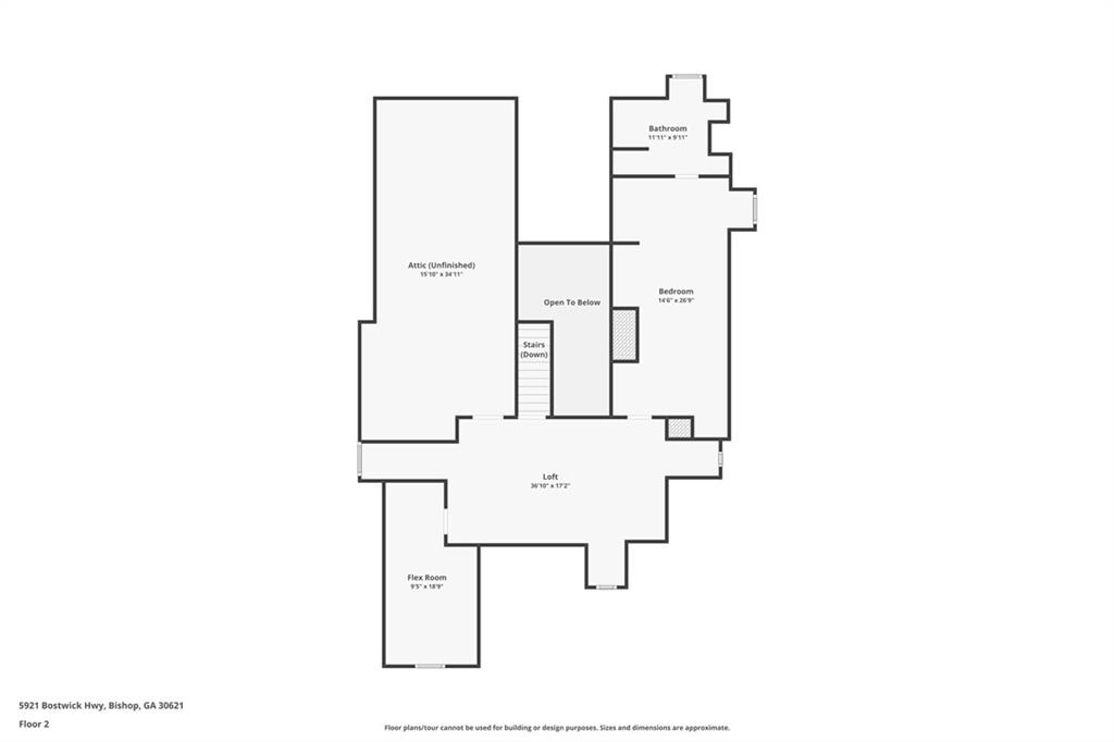 5921 Bostwick Road Bishop, GA 30621 - Photo 65 of 65 a picture of floor plan