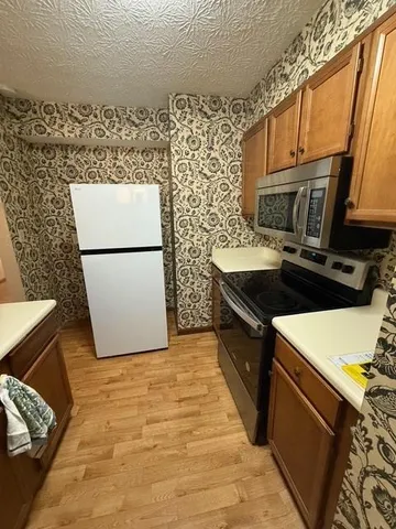 en view of an empty room