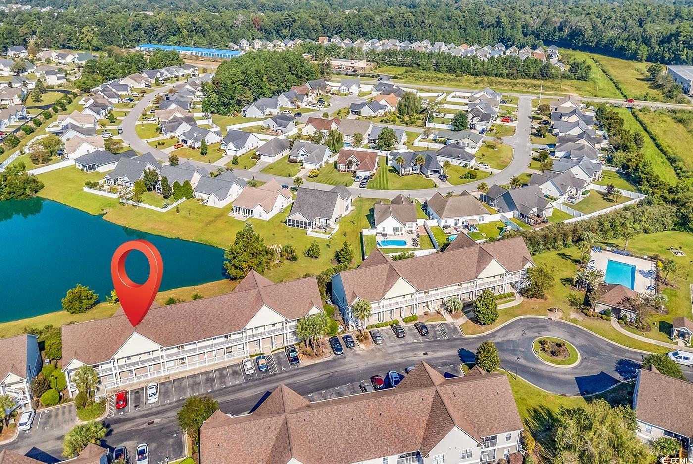 117 Butkus Drive, Unit 2 Myrtle Beach, SC 29588 - Photo 35 of 39 Aerial view of residential area