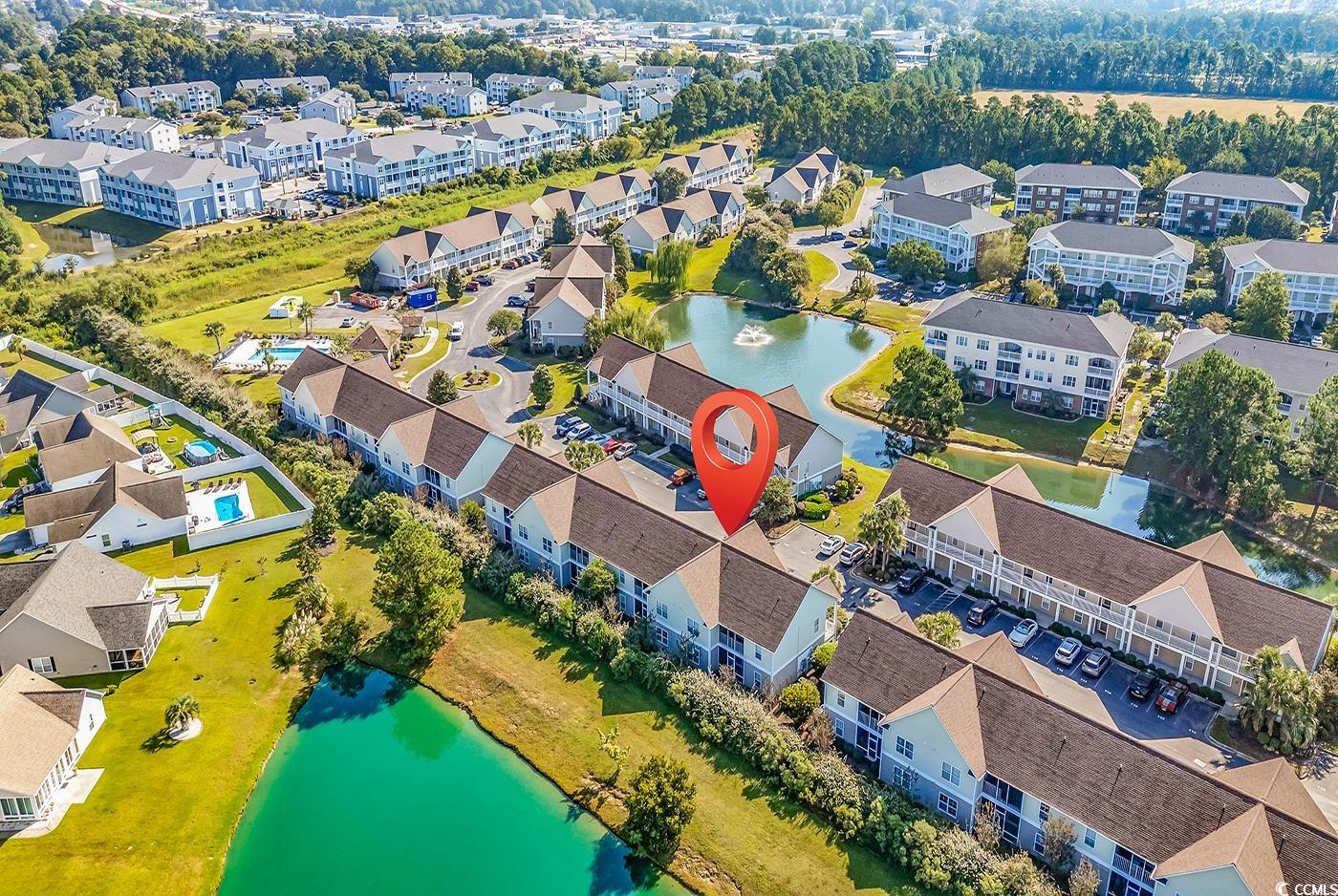 117 Butkus Drive, Unit 2 Myrtle Beach, SC 29588 - Photo 38 of 39 Bird's eye view of a large body of water