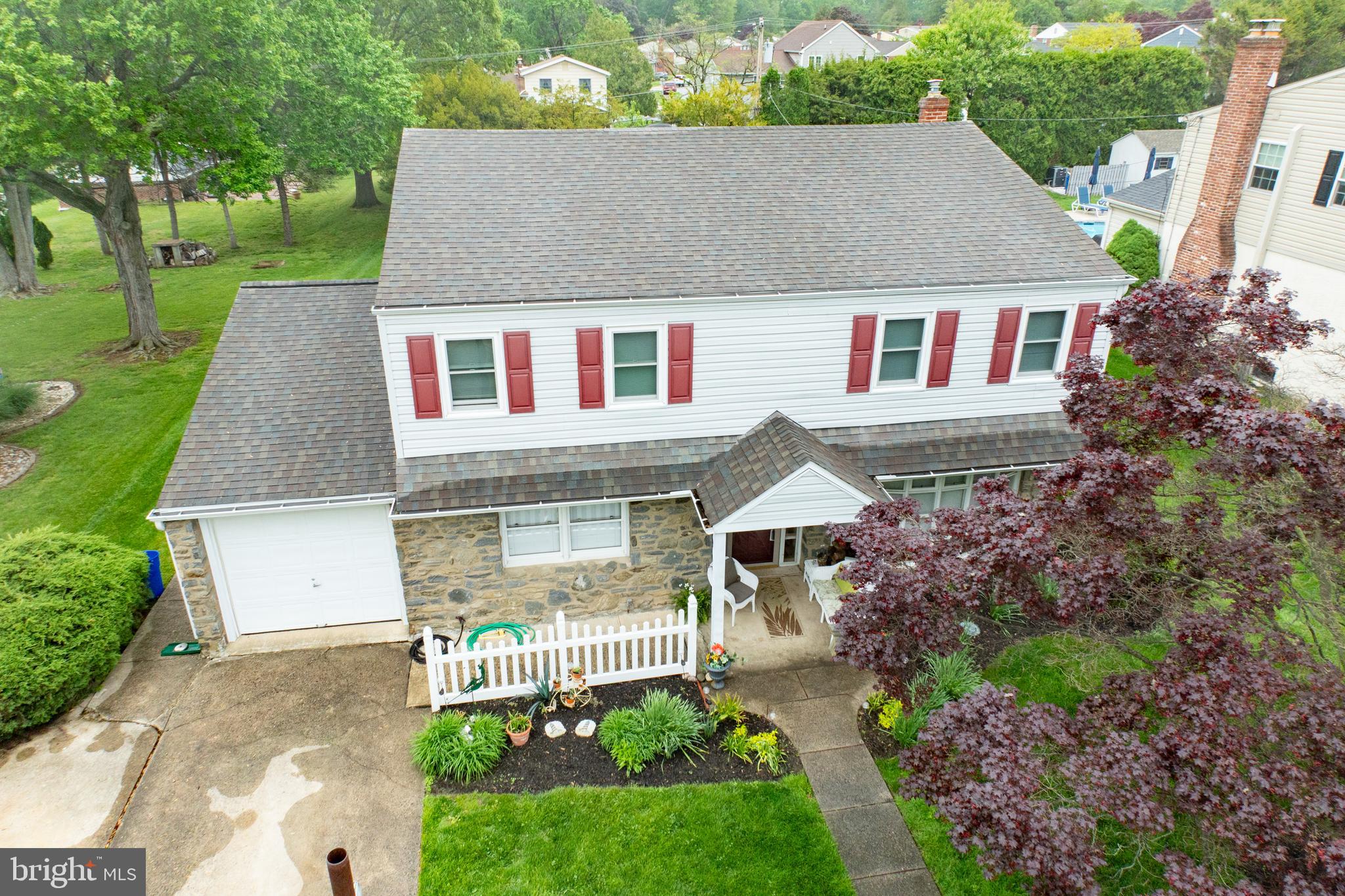 2613 Caranel Road Broomall, PA 19008 - Photo 35 of 49 front view of a house with a yard