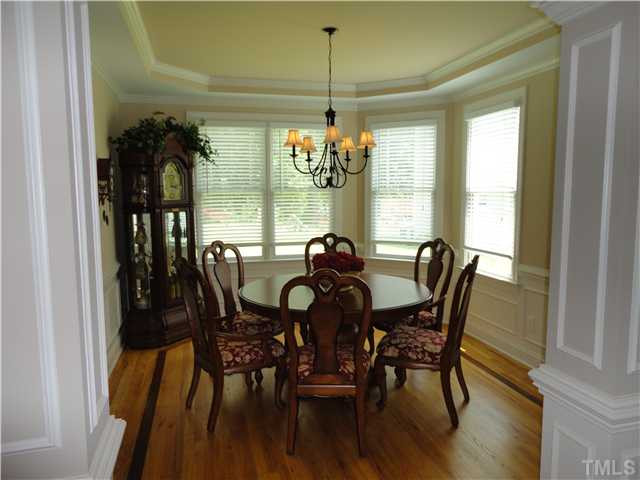 2 Rosemeade Place Durham, NC 27712 - Photo 5 of 20 a view of a dining room with furniture window and outside view