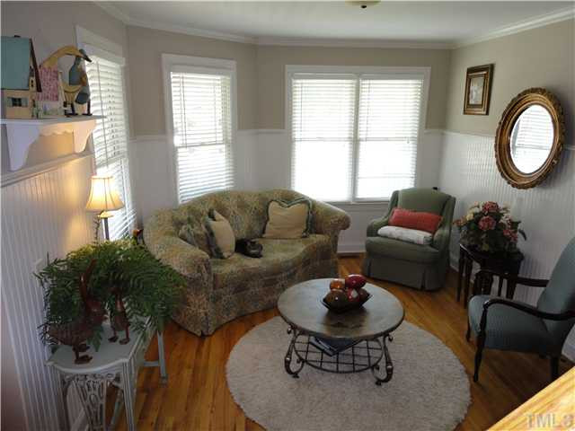 2 Rosemeade Place Durham, NC 27712 - Photo 7 of 20 a living room with furniture and a large window