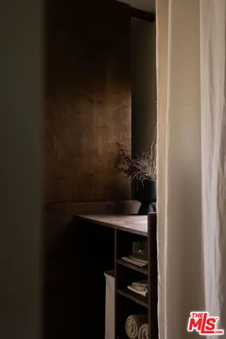 a bathroom with a sink