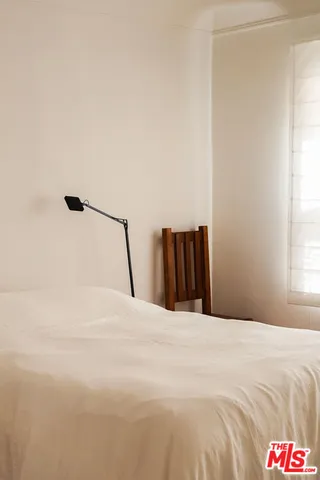 a view of a wooden door