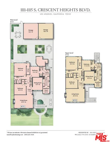 $2,695,000 | 1115 South Crescent Heights Boulevard, Los Angeles, CA 90035