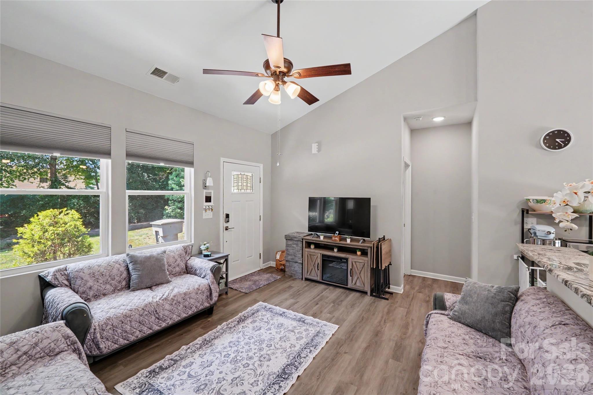 119 Brown Street Clover, SC 29710 - Photo 9 of 24 a living room with furniture and a flat screen tv