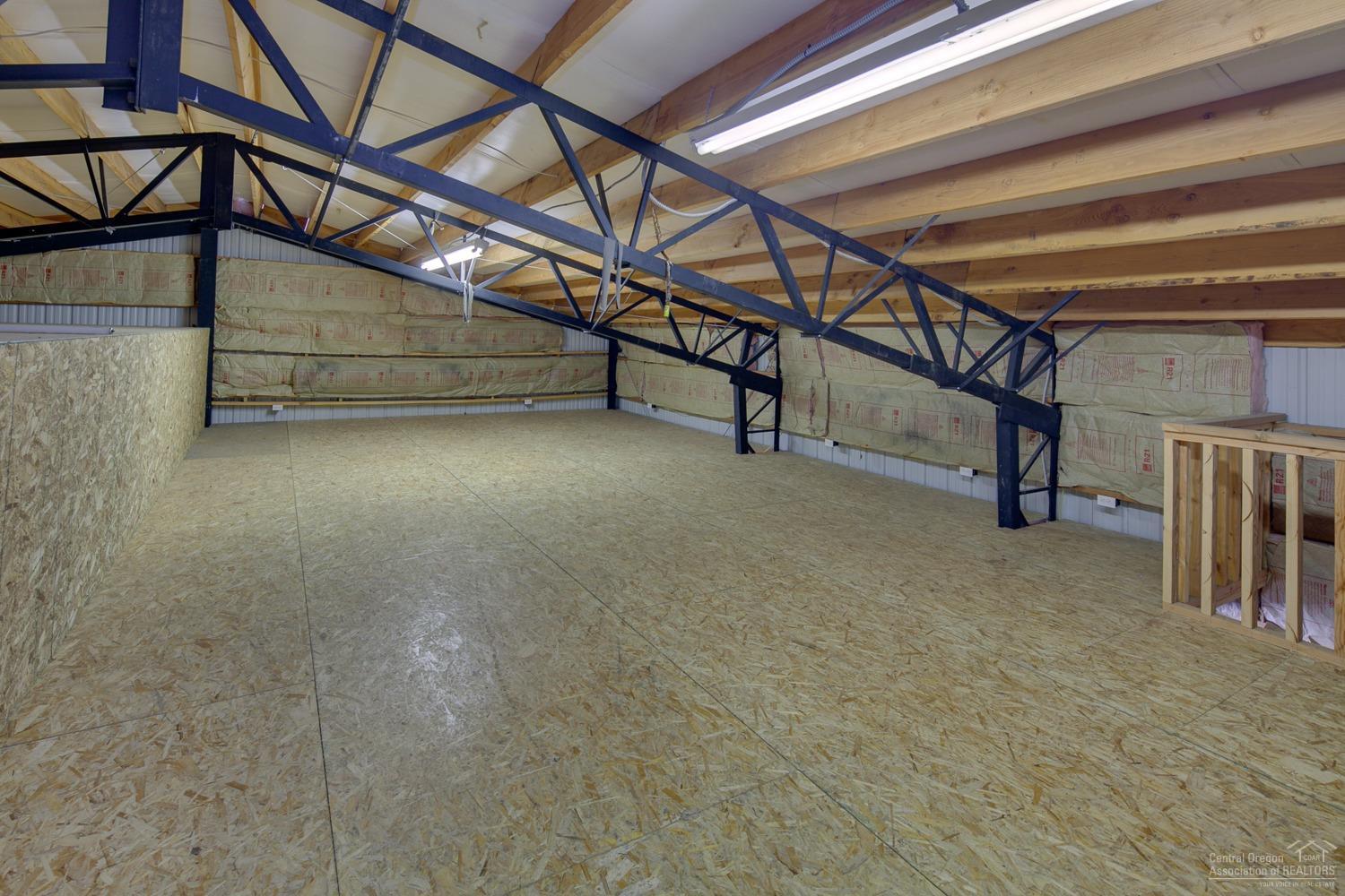 19325 Baker Road Bend, OR 97702 - Photo 20 of 25 Upstairs loft. Higher platform(to left i