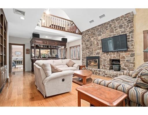 3 Virginia Place Wenham, MA 01984 - Photo 12 of 30 a living room with furniture and a fireplace