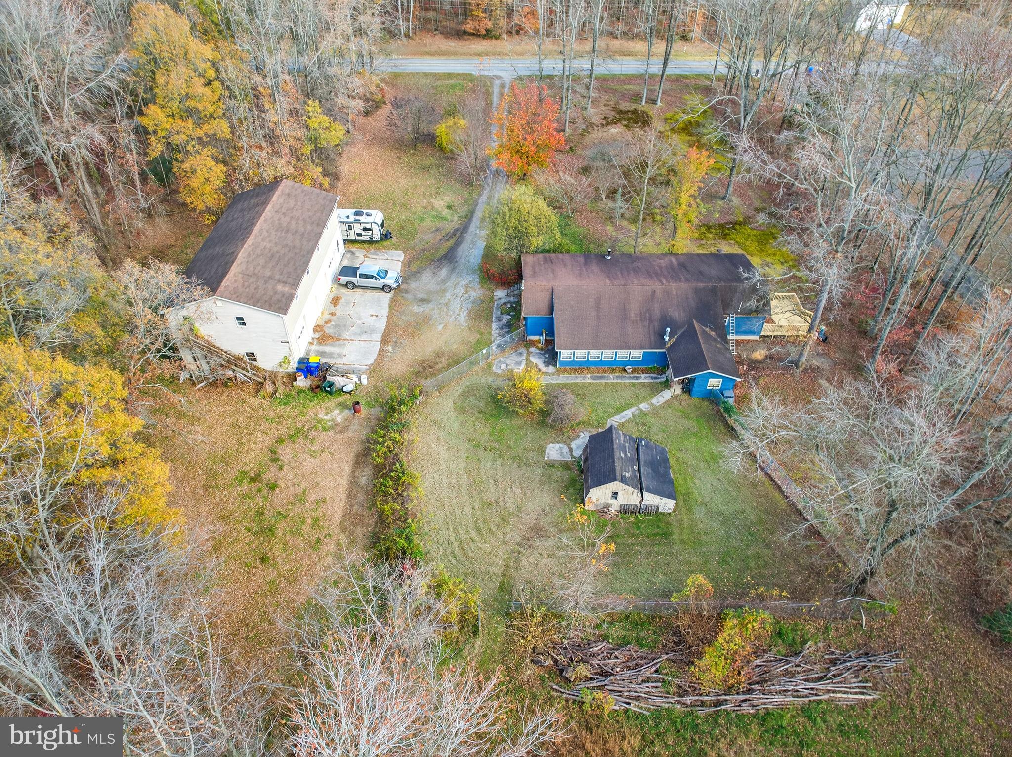 3337 Downs Chapel Road Clayton, DE 19938 - Photo 53 of 54 a bird view of a house with a yard