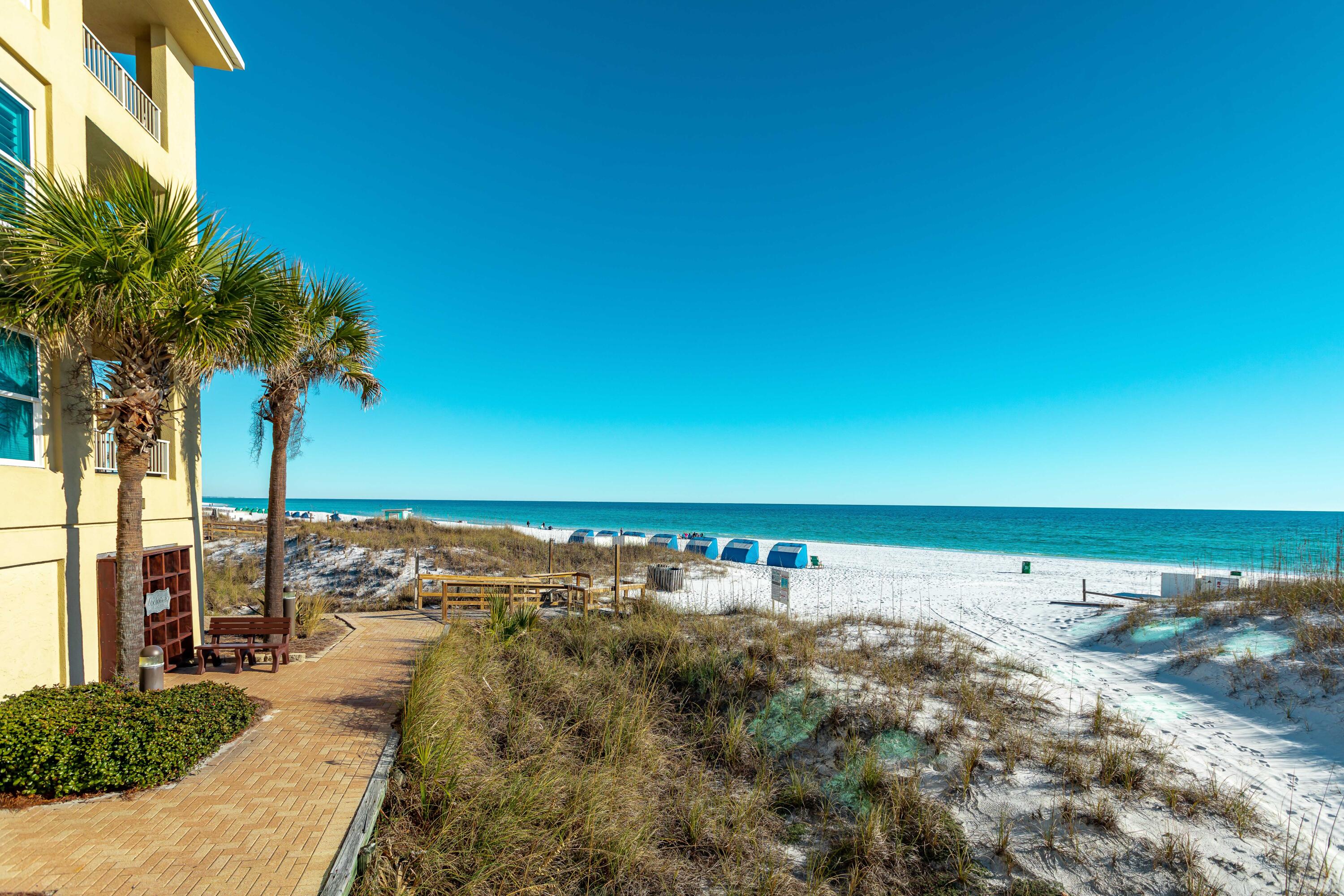 1030 East E Highway, Unit 25 Destin, FL 32541 - Photo 24 of 34 a view of an ocean and beach