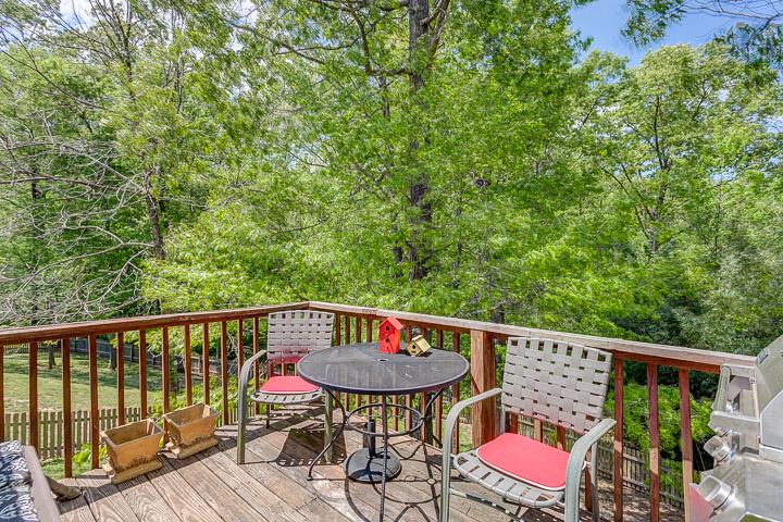 7102 Totty Road Fairview, TN 37062 - Photo 19 of 27 Look at this View from the Deck! Top of the Trees