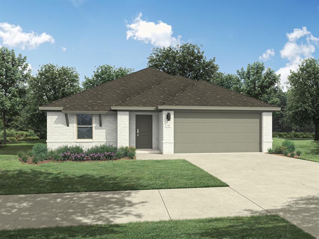1107 Sunward Road Princeton, TX 75407 - Photo 1 of 1 a front view of a house with a yard and garage