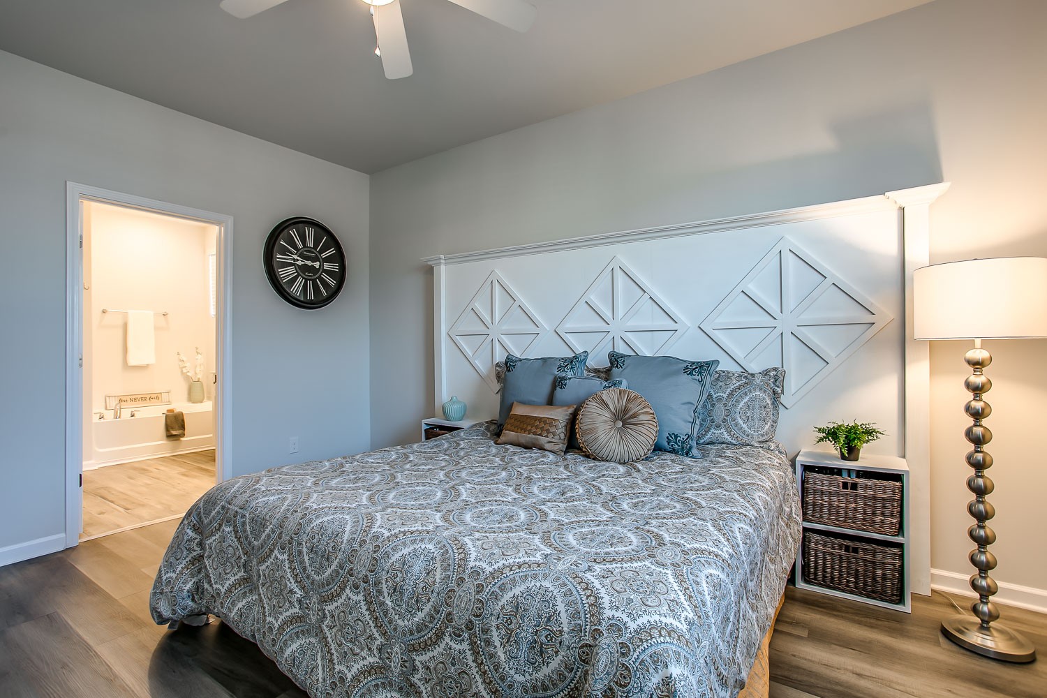 767 Prominence Road Columbia, TN 38401 - Photo 19 of 38 a bedroom with a bed and a table