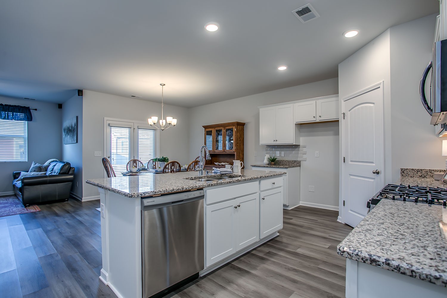 767 Prominence Road Columbia, TN 38401 - Photo 4 of 38 a kitchen with sink stove and cabinets