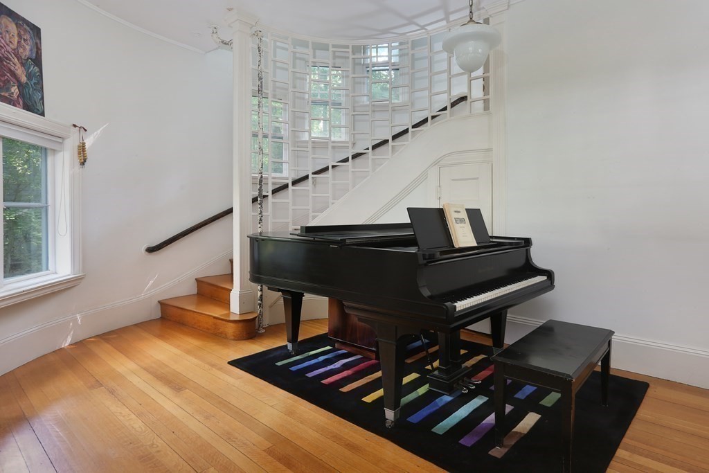 53 Brington Road Brookline, MA 02445 - Photo 6 of 12 a view of entryway and workspace